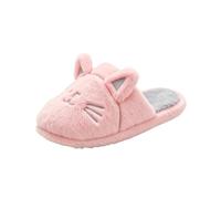 Women’s Cute 3D Cat Fluffy Mule Slippers, Cosy Heart Cat Embroidery Memory Foam Soft Non-Slip Slip On Indoor Shoes, Warm Bedroom Slippers for Ladies, Novelty Presents Portable Travel Slipper (4)