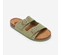 Women’s Double-strap Sandals - Manou Khaki