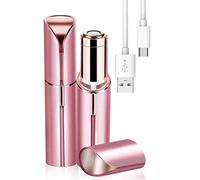 Women’s Facial Hair Remover Rechargeable Eyebrow Trimmer Face Hair Trimmer,Eyebrow Razor Portable Mini Epilator Electric Shaver Trimmer for Lips Facial Hair (Pink)
