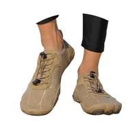 Women‘s Fashion Cusual Sneakers Air Cushion Athletic Minimalist Lightweight Comfortable Wedge Waterproof Rain Boots for Flat Feet Plantar Fasciitis Jogging Shoes Teens Khaki