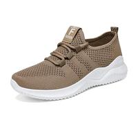 Women‘s Fashion Cusual Sneakers Lace-Up Casual Shoes Synthetic Textile Walking Mesh Sport Chunky Colorful Lifestyle Sparkly Wide Fit Trainers Workout Gym Coffee
