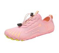 Women‘s Fashion Cusual Sneakers Ladies Breathable Zero Drop Sole Shoes Platform Classic Casual Dad Streetwear Summer Sport Outdoor Workout Gym Pink