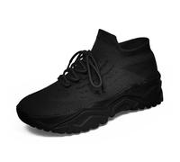 Women‘s Fashion Cusual Sneakers Ladies Breathable Zero Drop Sole Shoes Quick Drying Walking Tennis Travel Trainers Jogging Teens Black