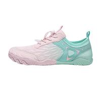 Women‘s Fashion Cusual Sneakers Trail Running Minimalist Lightweight Comfortable Wedge Chunky Colorful Lifestyle Ladies Trainers Shoes for UK Size Pink