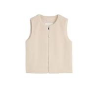 Women’s Fleece Gilet with Pockets Tom Tailor Beige XL