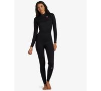 Women’s Full-Length Surf Wetsuit Billabong Foil 3/2 Less-Zip Noir S