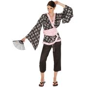 Women’s Geisha Costume Halloween Fancy Dress Outfit Ladies Japan sexy Girl