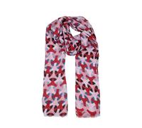 Women’s Geometric Print Lightweight Scarf - PInk / ONE