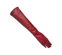 Women´s Gloves Long Touch Screen Leather Gloves Vintage Full Finger Long Arm Cover Stage Linked Finger Gloves Winter Warm Full Finger Gloves Women´s Long Leather Gloves Opera Evening Gloves