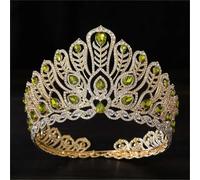 Women’S Grand Diadem Resilience Crown A Royal Queen Headdress Hair Accessory For Pageant Winners And Formal Wedding Dress Attire