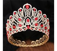Women’S Grand Diadem Resilience Crown A Royal Queen Headdress Hair Accessory For Pageant Winners And Formal Wedding Dress Attire
