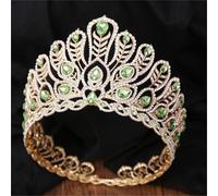 Women’S Grand Diadem Resilience Crown A Royal Queen Headdress Hair Accessory For Pageant Winners And Formal Wedding Dress Attire