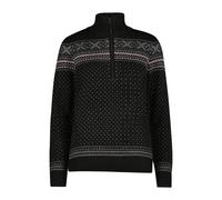 Cmp 7h76505 Half Zip Sweater Black L Woman