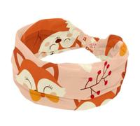Women’s Headbands, Elastic Wide Headband, Non-Slip Hairband, Foxes Print Moisture-Wicking Workout Head Band for Yoga, Sport, Gym, Running, Fitness