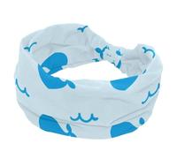 Women’s Headbands Elastic Wide Headband Whale Animal Blue Non-Slip Hairband Moisture-Wicking Workout Head Band for Yoga, Gym, Running, Fitness, Sport
