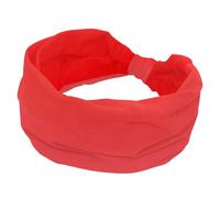 Women’s Headbands, Red Gradient Color Elastic Wide Headband, Non-Slip Hairband, Moisture-Wicking Workout Head Band for Yoga, Sport, Gym, Running, Fitness