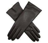 Women’s Heritage Touchscreen Cashmere-Lined Leather Gloves - MOCCA / 7