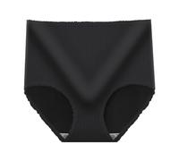 Women’s High Waist Underwear For Women Seamless Sexy Ladies Stretch Full Coverage Briefs Absorbent Underwear Postpartum Underwear Woman Underwear Pants Cotton (Black, M)