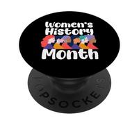 Women’s History Month Celebrating Diverse Women PopSockets Adhesive PopGrip