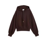 Women’s Hooded Sweatshirt with Adjustable Drawstring Puma Marron L