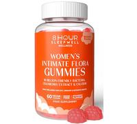 Women’s Intimate Flora, 60 Gummies - 10 Billion CFU Pro & Prebiotics with Cranberry, Calcium for Vaginal Health & pH Balance -Vegan, Sugar-Free, Probiotics for Gut Health & UTI Support -Take 2 Daily