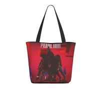 Women’s Jam Music Rock Band Pearl Tote Bag Reusable Travel & Grocery Shoulder Bag Essential for Daily Commute & Work