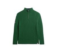 Women’s knit rugby jumper with a collar Superdry Vert S