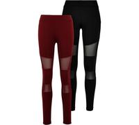Women’s knitted leggings Urban Classics Tech (x2) Noir XS