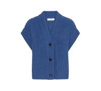 Women’s knitted sleeveless jacket b.young Otinka Bleu S