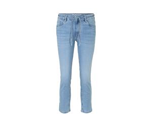 Women’s Knotted Belt Slim Jeans Tom Tailor Lene cropped Bleu 30x26