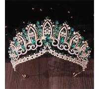 Women’S Large Royal Queen Bridal Tiara With Brilliant AB Crystals A Statement Diadem Crown For A Dramatic Bridal Look