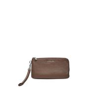 Women’s Leather Double Compartment Purse Mandarina Duck Marron 10x18,5x2,5 cm