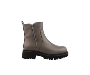 Women’s Leather-Look Boots with Jewel Detail s.Oliver Gris 39