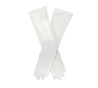 Women’s Long Below-Elbow Cotton Blend Gloves - IVORY / ONE