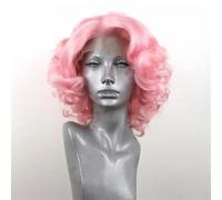 Women’S Long Body Wave Synthetic Lace Front Wig Drag Queen Heat Resistant 13X4 Frontal Hair For Themed
