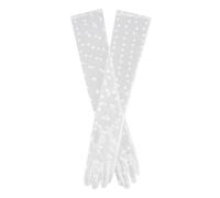 Women’s Long Opera Spotty Tulle Gloves