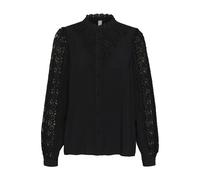 Women’s long-sleeve lace blouse CULTURE Benton Noir XL
