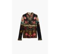 Women’s Long Sleeve Printed T-shirt Desigual Noir L