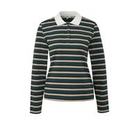 Women’s Long Sleeve Striped Polo s.Oliver Vert 46