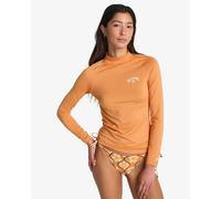 BILLABONG Tropic Surf - Long Sleeve UPF 50 Surf T-Shirt - Women - Orange