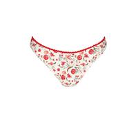 Women’s low-rise cut bikini bottom Lisca Java Blanc 40