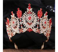 Women’S Luxury Big Rhinestone Tiara With Combs A Princess Diadem Crown Hair Jewelry Accessory For Brides And Pageant Contestants