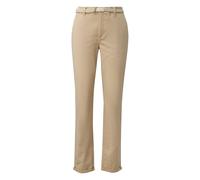 Women’s Medium Washed Tapered Chino Trousers s.Oliver Beige 38