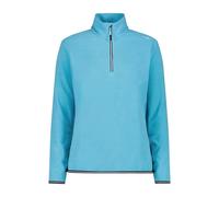 Women’s Melange Jersey 1/2 Zip Fleece CMP Bleu L
