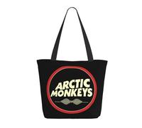 Women’s Monkeys Rock Band Arctic Tote Bag Reusable Travel & Grocery Shoulder Bag Essential for Daily Commute & Work