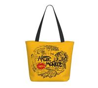 Women’s Monkeys Rock Band Arctic Tote Bag Reusable Travel & Grocery Shoulder Bag Essential for Daily Commute & Work