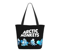 Women’s Monkeys Rock Band Arctic Tote Bag Reusable Travel & Grocery Shoulder Bag Essential for Daily Commute & Work