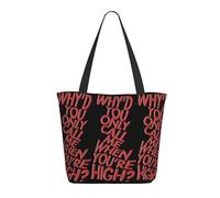 Women’s Monkeys Rock Band Arctic Tote Bag Reusable Travel & Grocery Shoulder Bag Essential for Daily Commute & Work