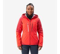Women’s Mountaineering Waterproof Jacket - Alpinism Light Red