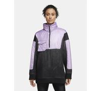 Women’s Nike City Ready 1/4 Half Zip Training Top Sz S Violet Star Black New